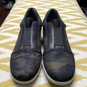Sanctuary Movement camo slip on sneaker